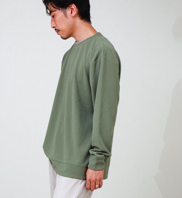 GLOSTER「【1枚で完結】カルゼジョーゼットフェイクレイヤーロングスリーブT ロンT」|Tシャツ・カットソー|