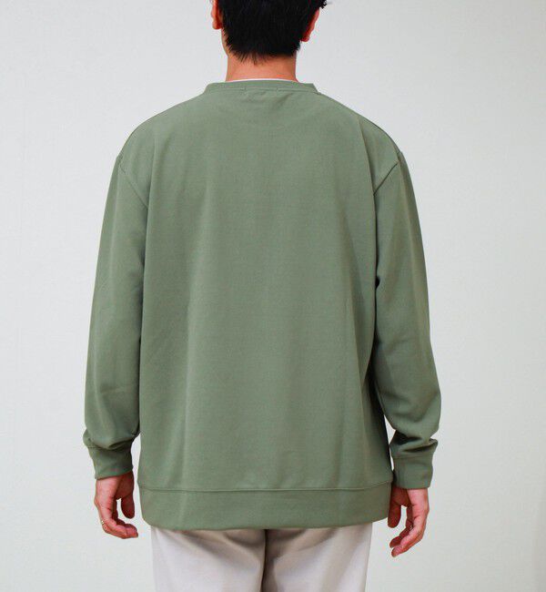 GLOSTER「【1枚で完結】カルゼジョーゼットフェイクレイヤーロングスリーブT ロンT」|Tシャツ・カットソー|