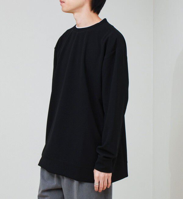 GLOSTER「【1枚で完結】カルゼジョーゼットフェイクレイヤーロングスリーブT ロンT」|Tシャツ・カットソー|
