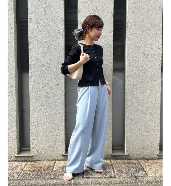 VIS「パターンメッシュカーディガン」|カーディガン|