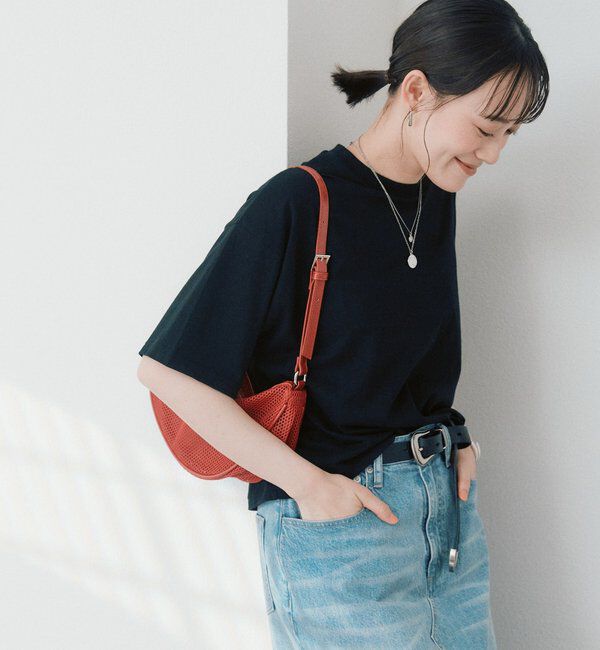 「【A・MONN】【コットン100%】ボックスロゴTee」|Tシャツ・カットソー|