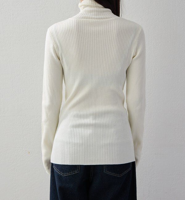  「【2026AW Debut】【UNFORM】カシミヤ混ジップリブニット」|ニット・セーター|