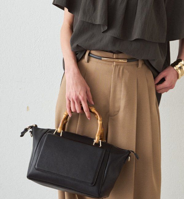  「バンブーハンドルBag」|トートバッグ|
