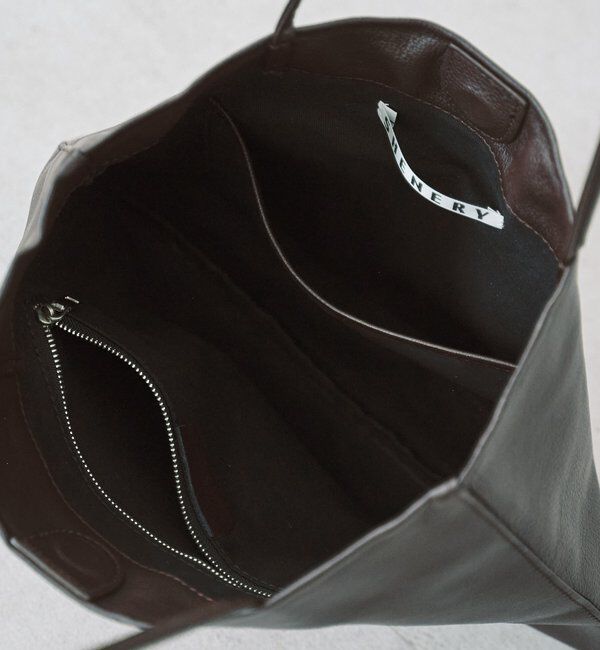  「【ポーチ付き/A4収納可】レザープレーンBAG」|トートバッグ|