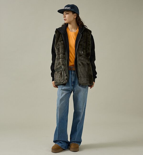 ABAHOUSE「【BARBOUR / バブアー】WARMPILEWAISTCOATZIP-INL」|ブルゾン・スタジャン|