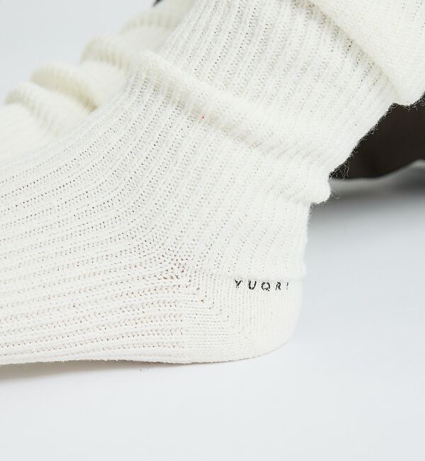 ABAHOUSE「【YUQRI / ユクリ】Crispy warm / 靴下 / リブソックス /」|ソックス|