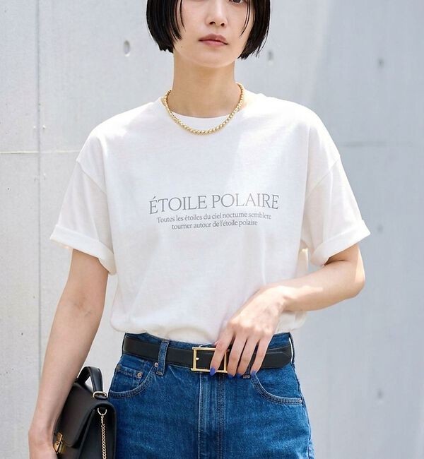 Rouge vif「ロゴTシャツ(ETOILE POLAIRE)」|Tシャツ・カットソー|グレー