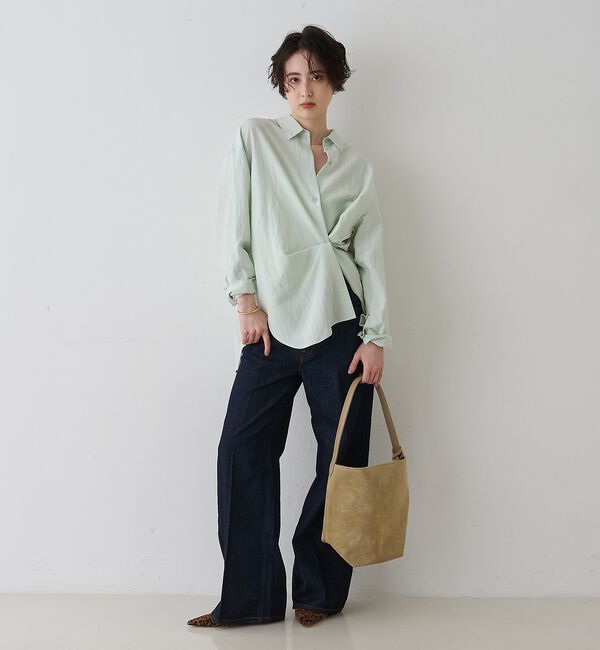 Rouge vif「【AULENTTI/オウレンティ】スウェードワンショルダーバッグ ポーチ付き」|ショルダー・メッセンジャー|