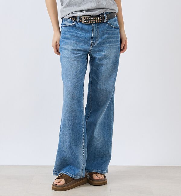 Rouge vif「【Healthy denim / ヘルシーデニム】Quiche/デニムパンツ/フ」|デニム|