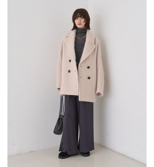 Rouge vif「【人気追加】ストレッチダンボールタックワイドパンツ」|その他|