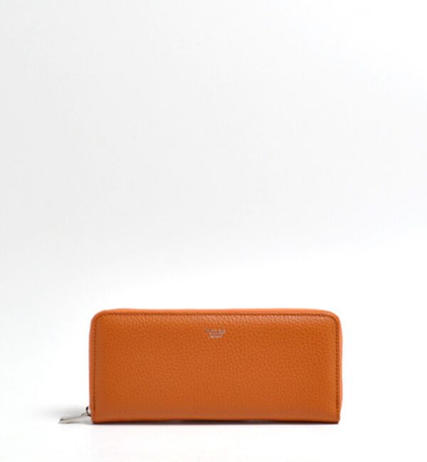 Rouge vif「【blancle/ブランクレ】レザー長財布/S.LEATHER ROUND ZI」|財布|オレンジ