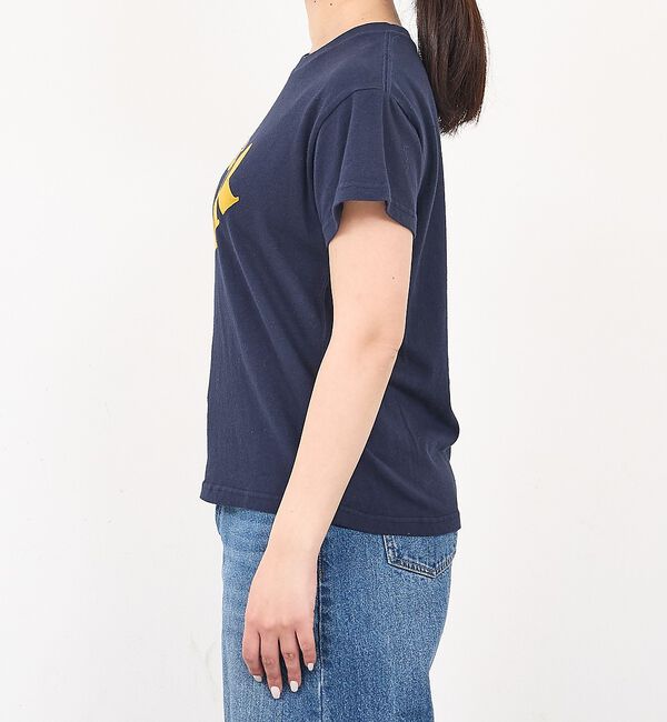 abahouse mavie「甘編み天竺ロゴTシャツ」|Tシャツ・カットソー|