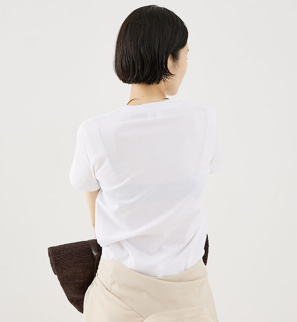 The Store by C' 「【NINETY PERCENT】COTTON CREW NECK T SHIRT」|Tシャツ・カットソー|