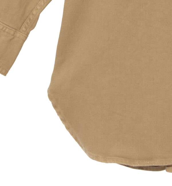 Liesse「【HEALTHY DENIM/ヘルシーデニム】デニムシャツ（Almond）」|シャツ・ブラウス|