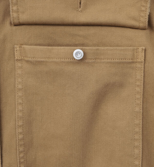 Liesse「【HEALTHY DENIM/ヘルシーデニム】デニムシャツ（Almond）」|シャツ・ブラウス|