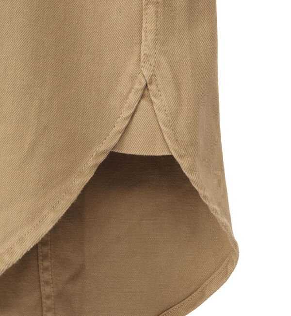 Liesse「【HEALTHY DENIM/ヘルシーデニム】デニムシャツ（Almond）」|シャツ・ブラウス|