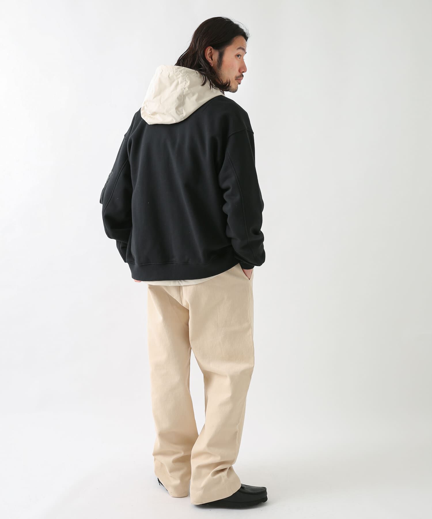 Sonny Label 「裏毛スウェットMA-1ブルゾン」|ブルゾン・スタジャン|