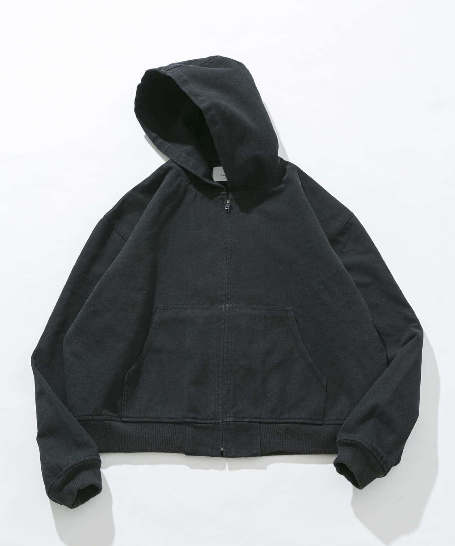Sonny Label 「ダックフーデッドショートブルゾン」|ブルゾン・スタジャン|