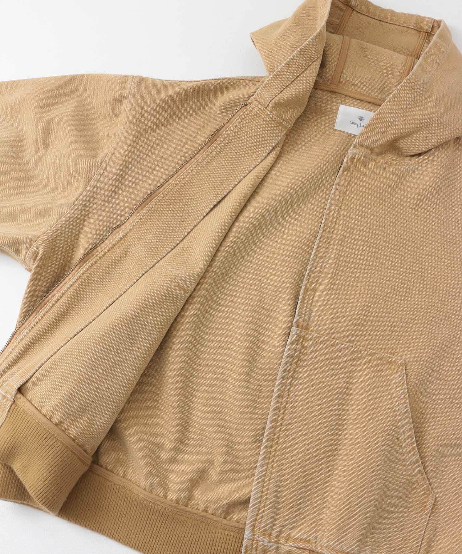 Sonny Label 「ダックフーデッドショートブルゾン」|ブルゾン・スタジャン|