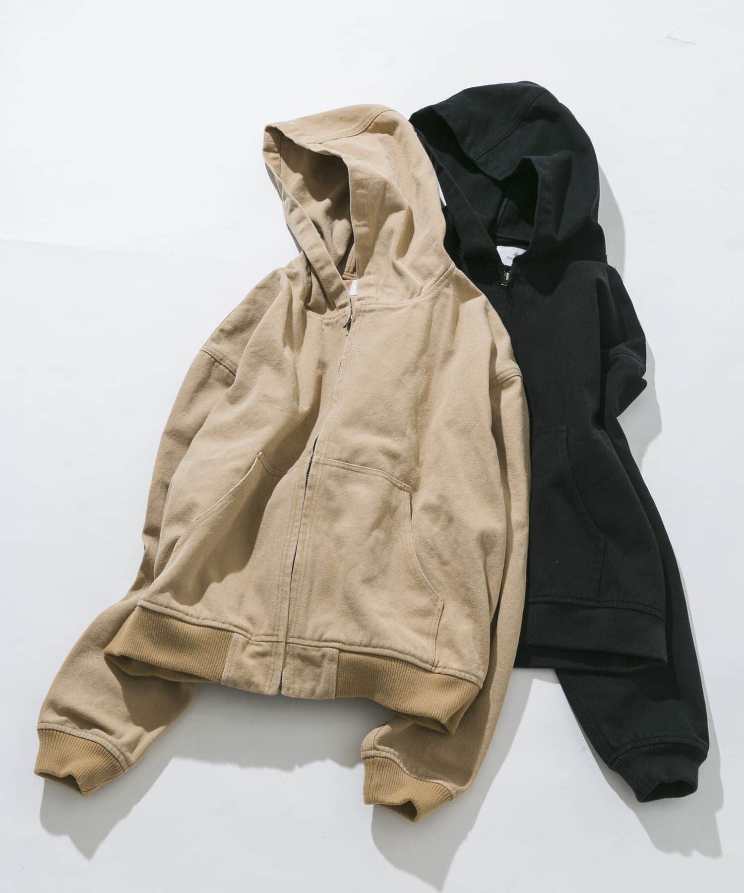 Sonny Label 「ダックフーデッドショートブルゾン」|ブルゾン・スタジャン|