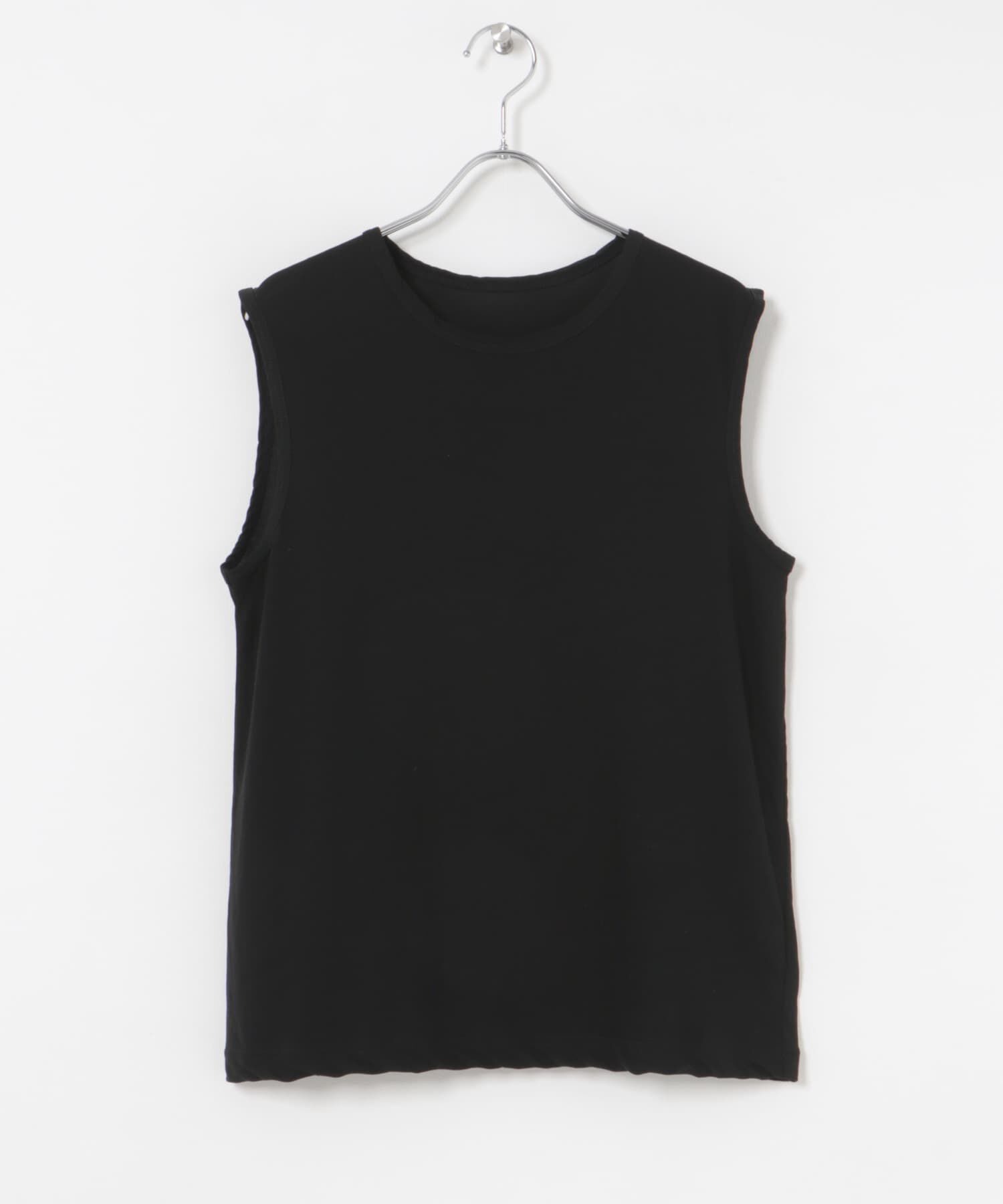 URBAN RESEARCH「new basic　ドライツイストノースリーブカットソー」|Tシャツ・カットソー|