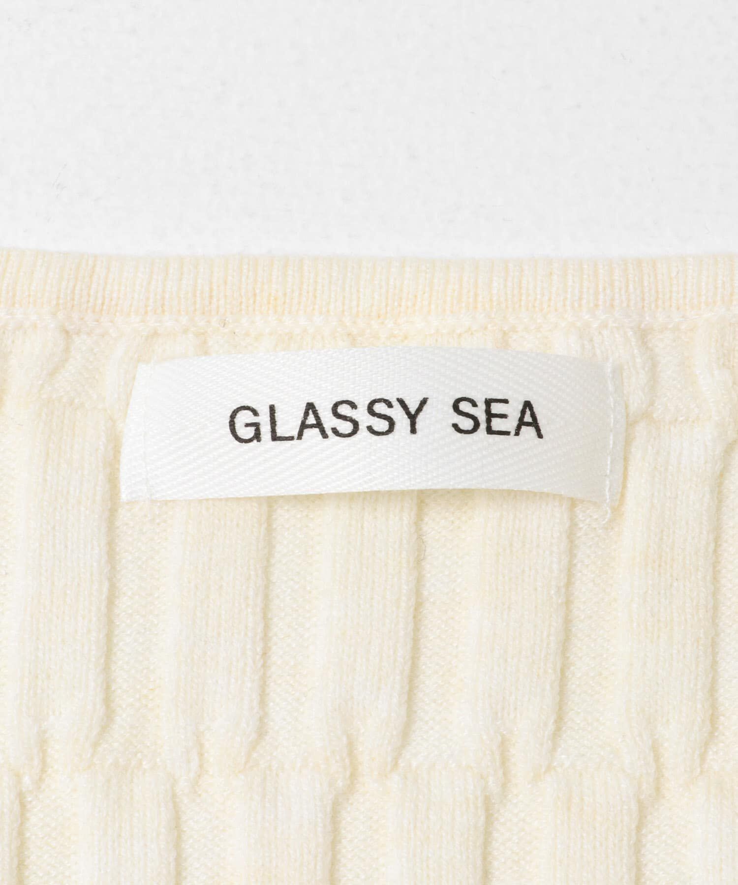 Sonny Label 「GLASSY SEA　テキストヤードニットタンクトップ」|ニット・セーター|