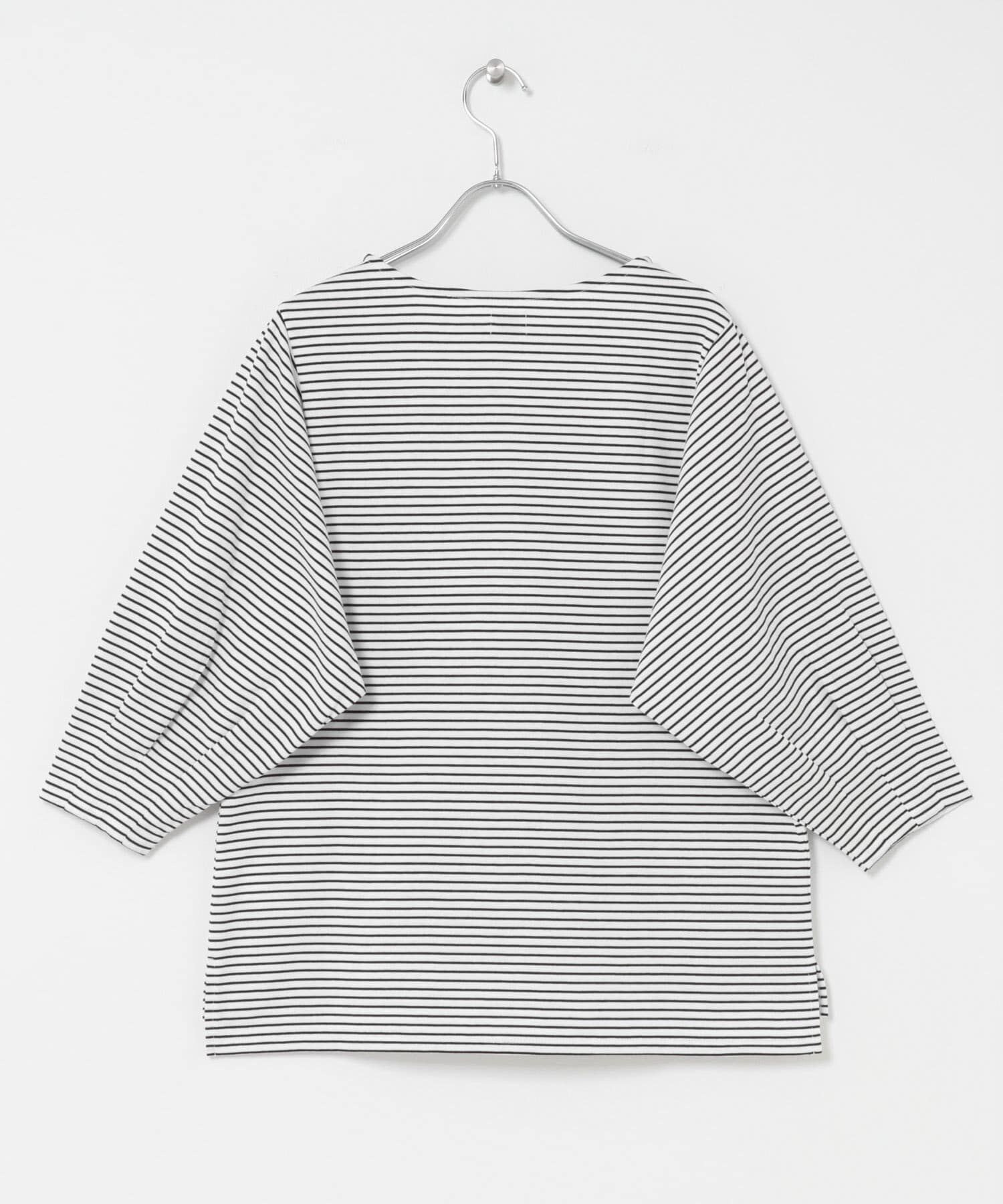 URBAN RESEARCH DOORS「タックスリーブボーダープルオーバー」|Tシャツ・カットソー|