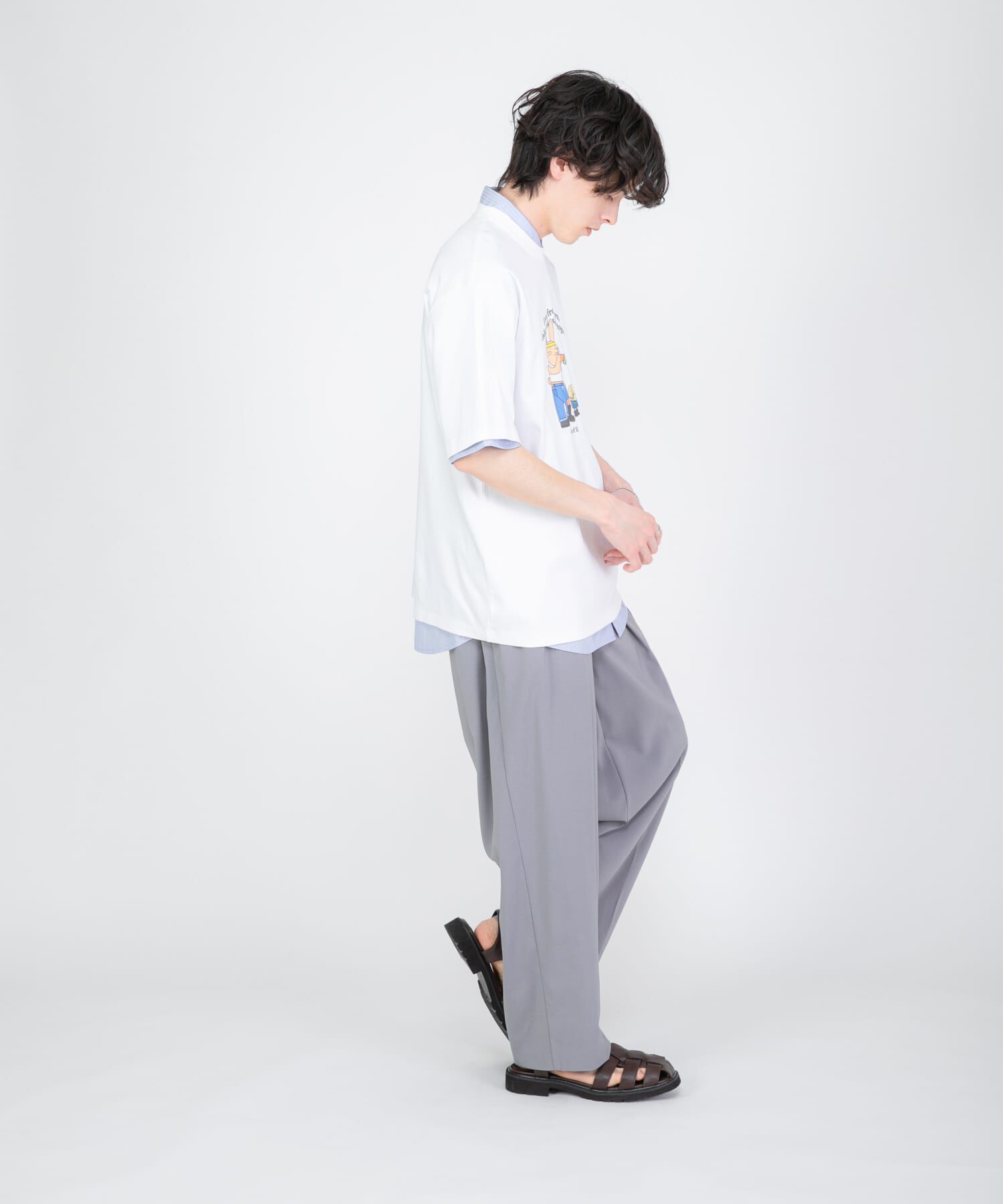 SENSE OF PLACE by URBAN RESEARCH「『別注』OATSIDE&times;SENSE OF PLACE　グラフィックTシャツA」|Tシャツ・カットソー|