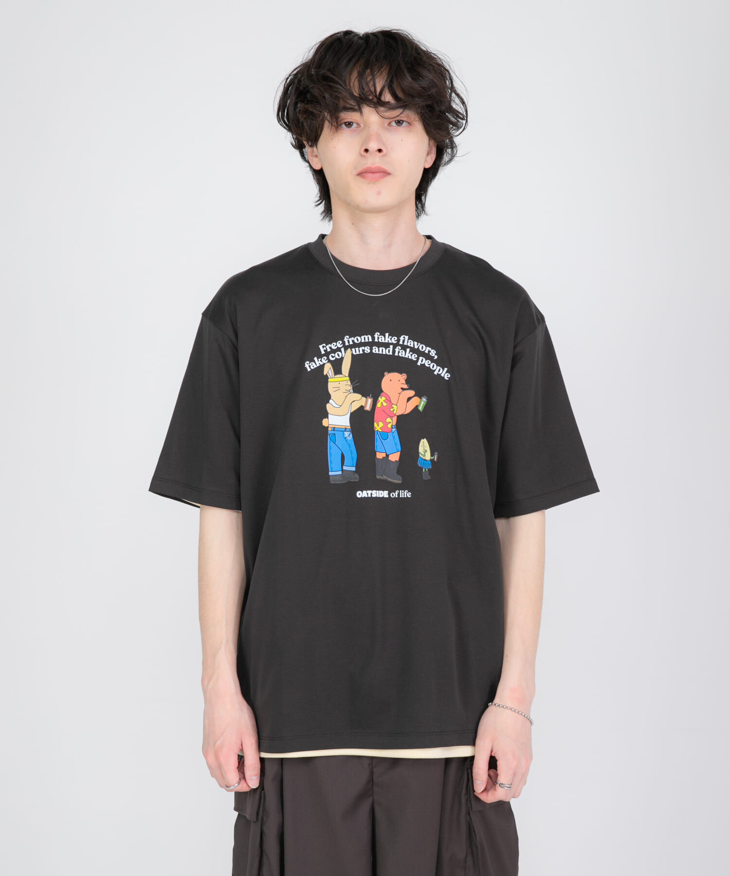 SENSE OF PLACE by URBAN RESEARCH「『別注』OATSIDE&times;SENSE OF PLACE　グラフィックTシャツA」|Tシャツ・カットソー|