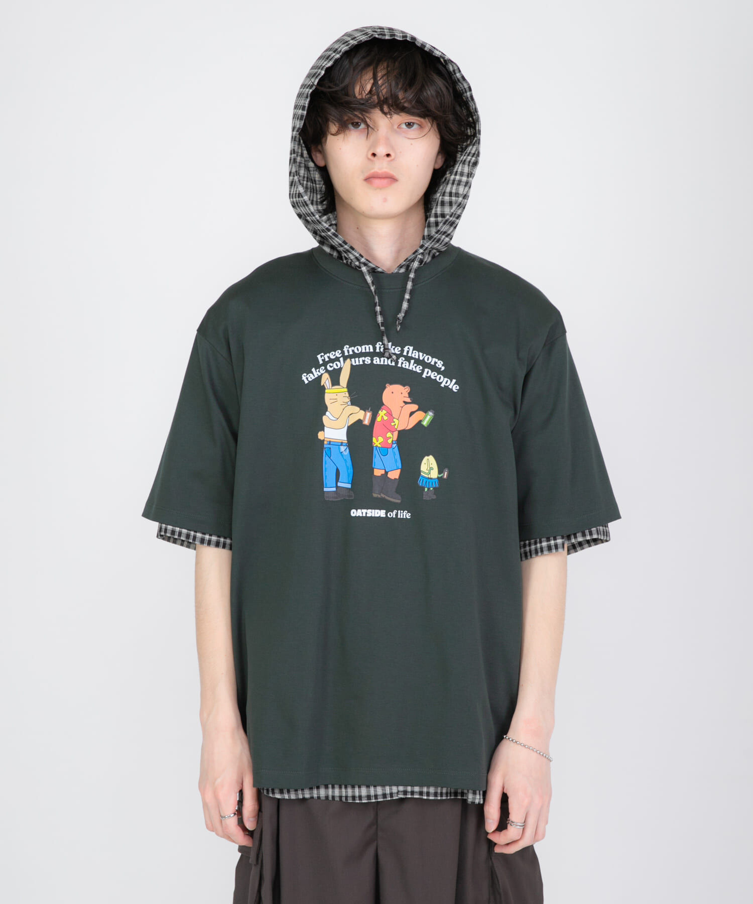 SENSE OF PLACE by URBAN RESEARCH「『別注』OATSIDE&times;SENSE OF PLACE　グラフィックTシャツA」|Tシャツ・カットソー|