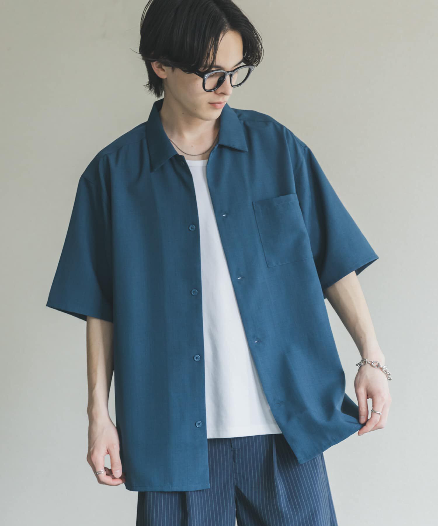 SENSE OF PLACE by URBAN RESEARCH「『イージーケア/速乾』リネンライクレギュラーカラーシャツ」|シャツ・ブラウス|
