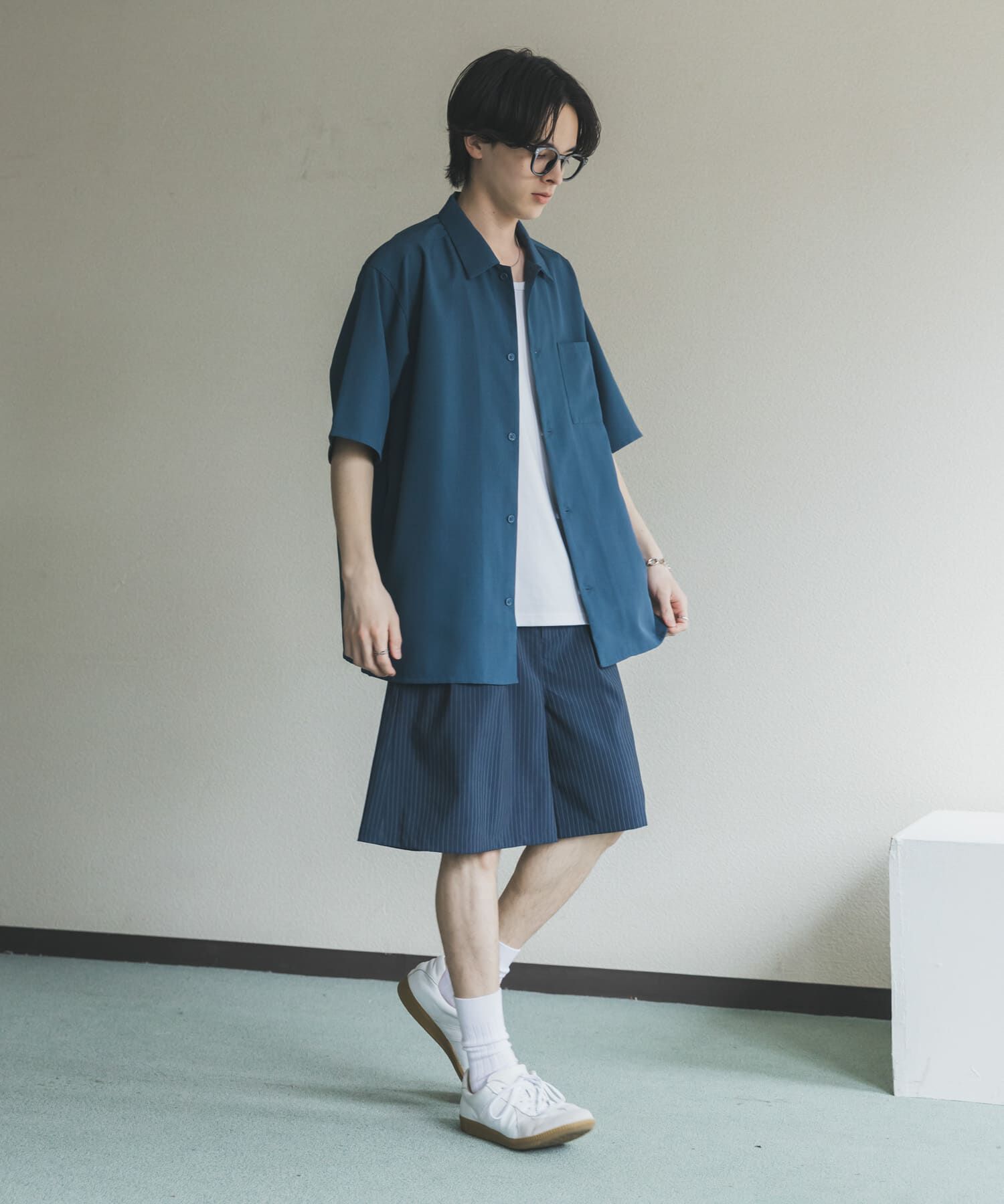 SENSE OF PLACE by URBAN RESEARCH「『イージーケア/速乾』リネンライクレギュラーカラーシャツ」|シャツ・ブラウス|