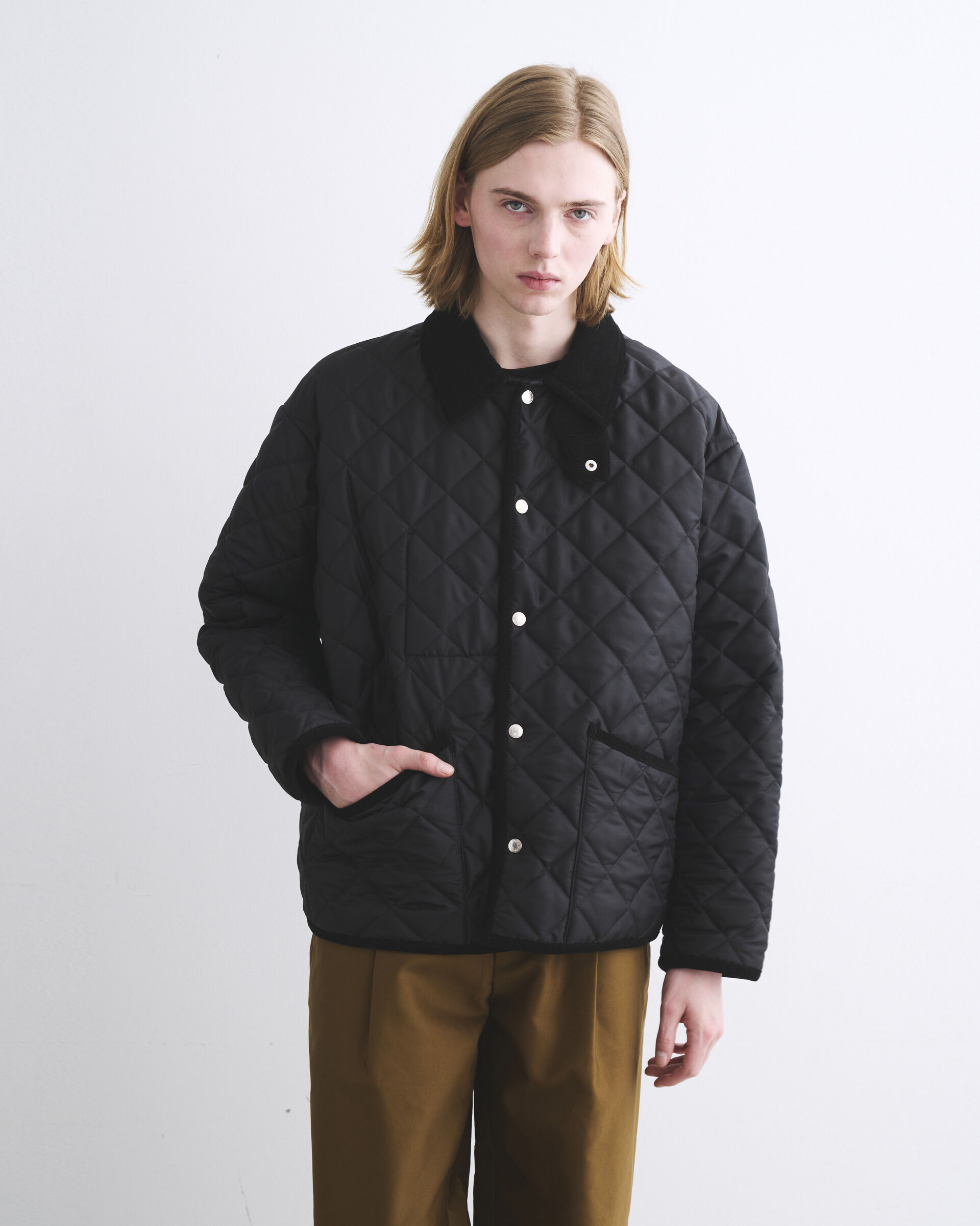 Traditional Weatherwear「WAVERLY STUDS SHORT」|その他|ﾌﾞﾗｯｸ