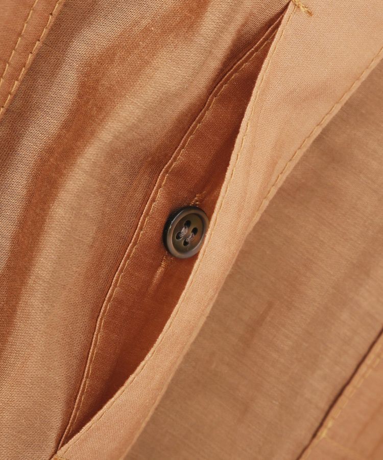 YECCA VECCA「【2点SET】シアーシャツ&times;Aラインキャミワンピース」|ワンピース|