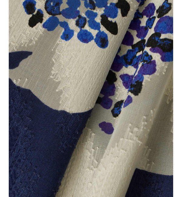 allureville「BIG FLOWER シアードレス」|ワンピース|