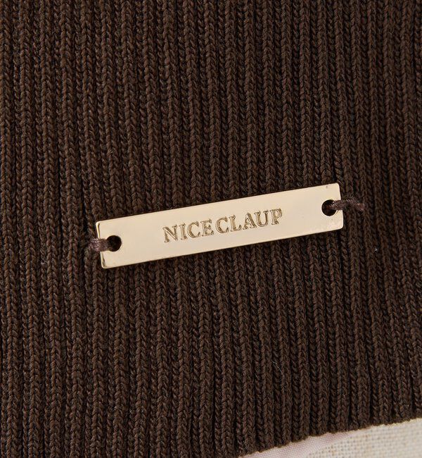  「シャツドッキングケーブルニット」|ニット・セーター|