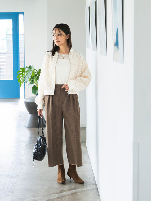 Te chichi「アソートワイドクロップトパンツ」|その他|