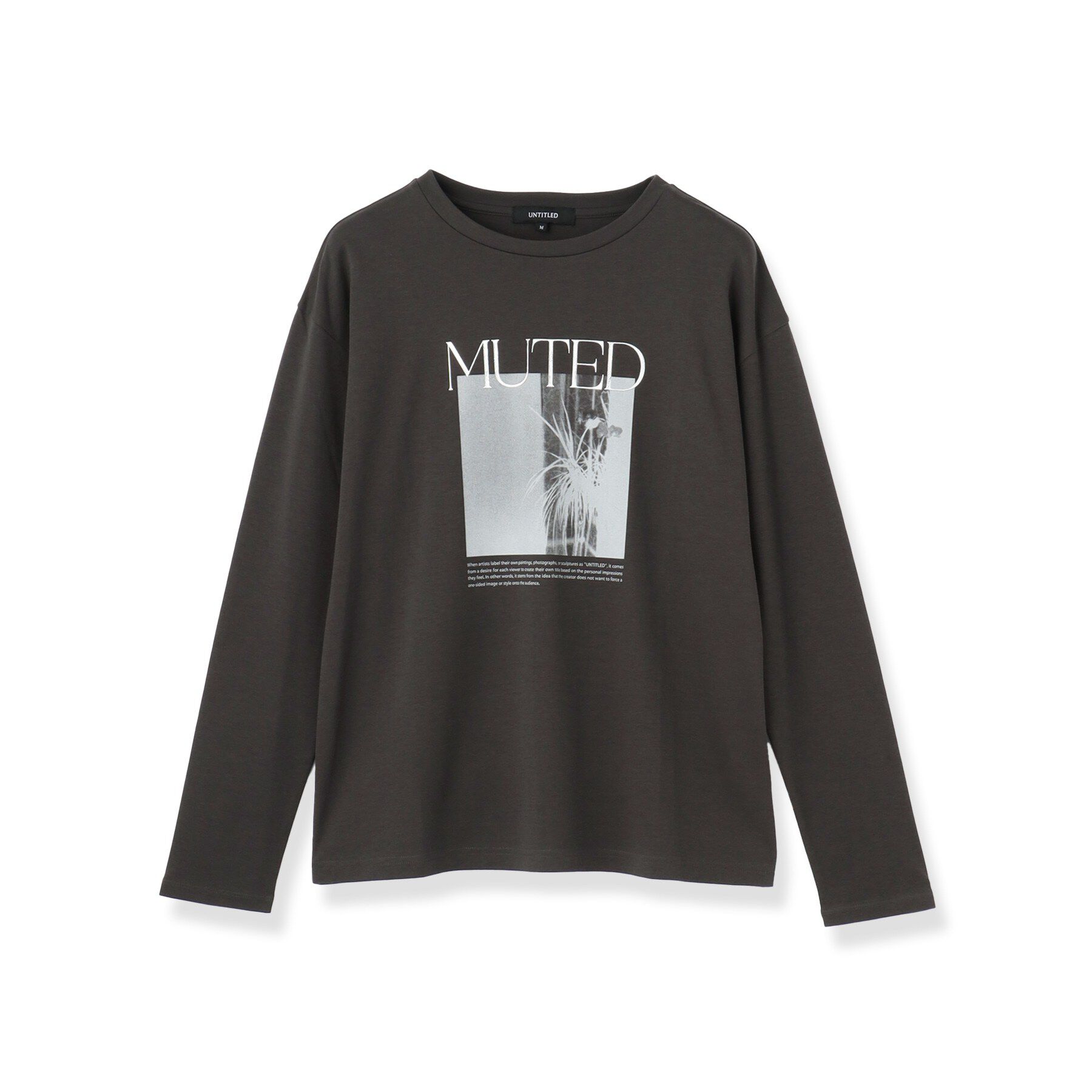 UNTITLED「【ロゴ・プリント】フォトグラフィックロンT」|Tシャツ・カットソー|