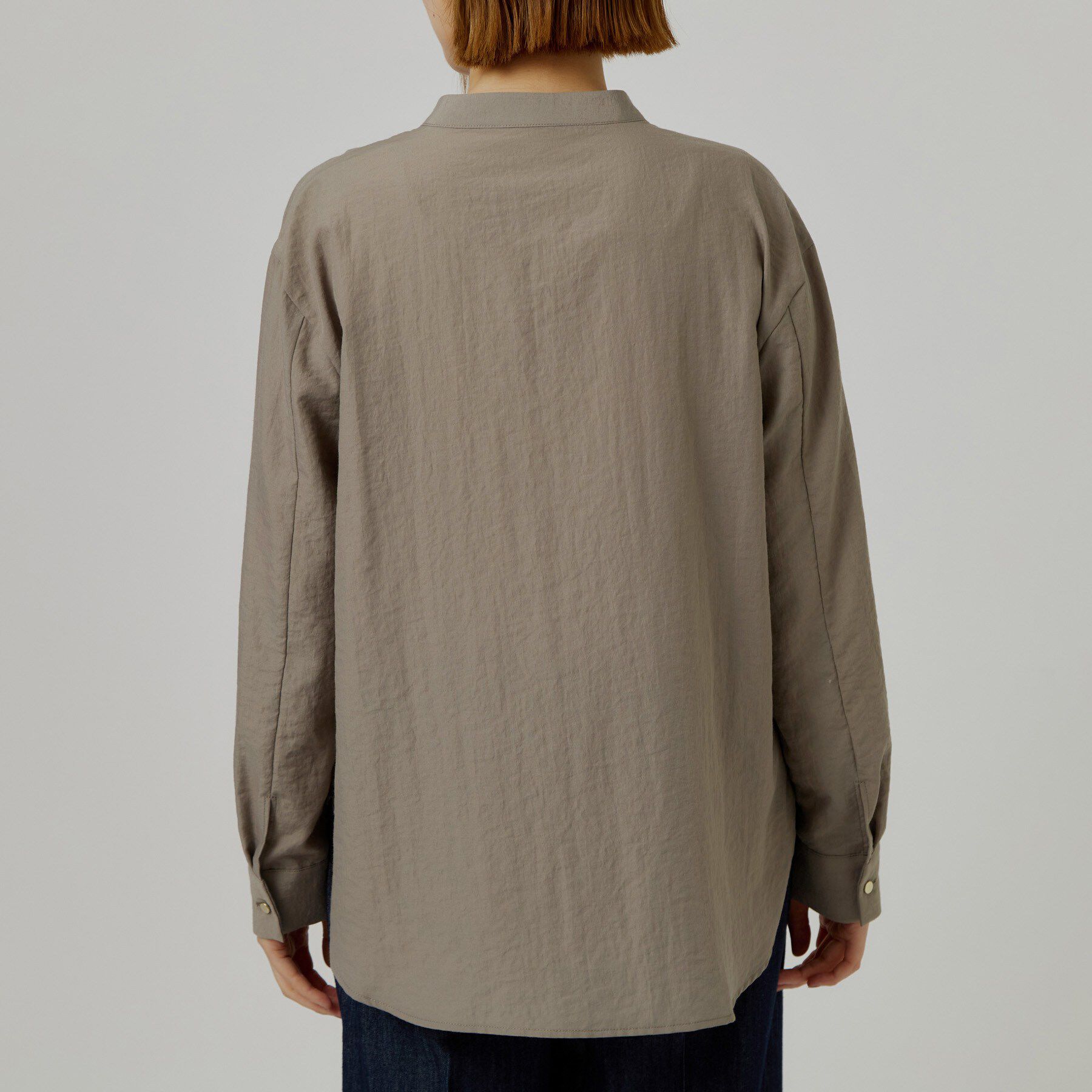 grove「ワークポケット付スキッパーシャツ」|シャツ・ブラウス|