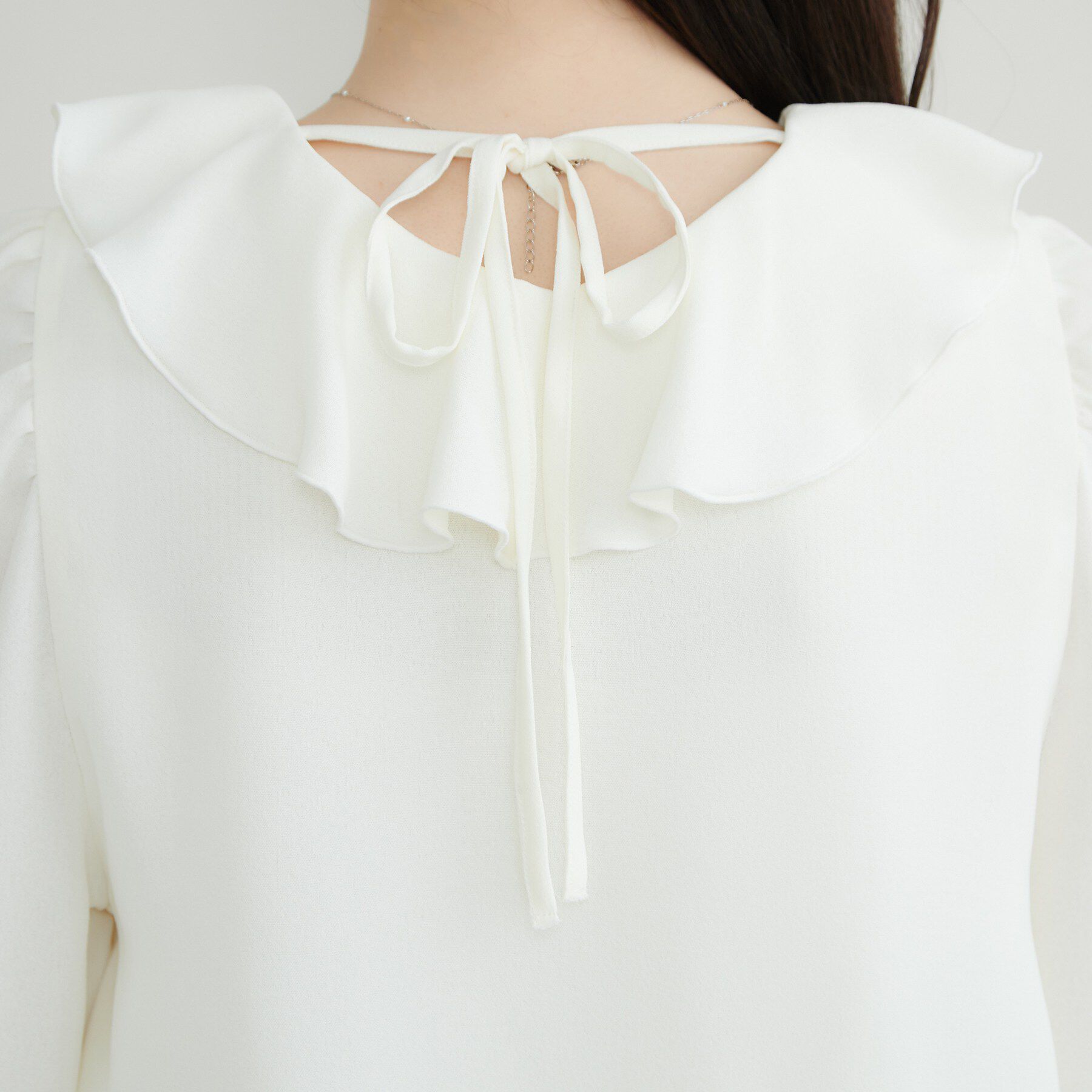 Couture broach「【インせず着映え】ラッフル ブラウス」|シャツ・ブラウス|