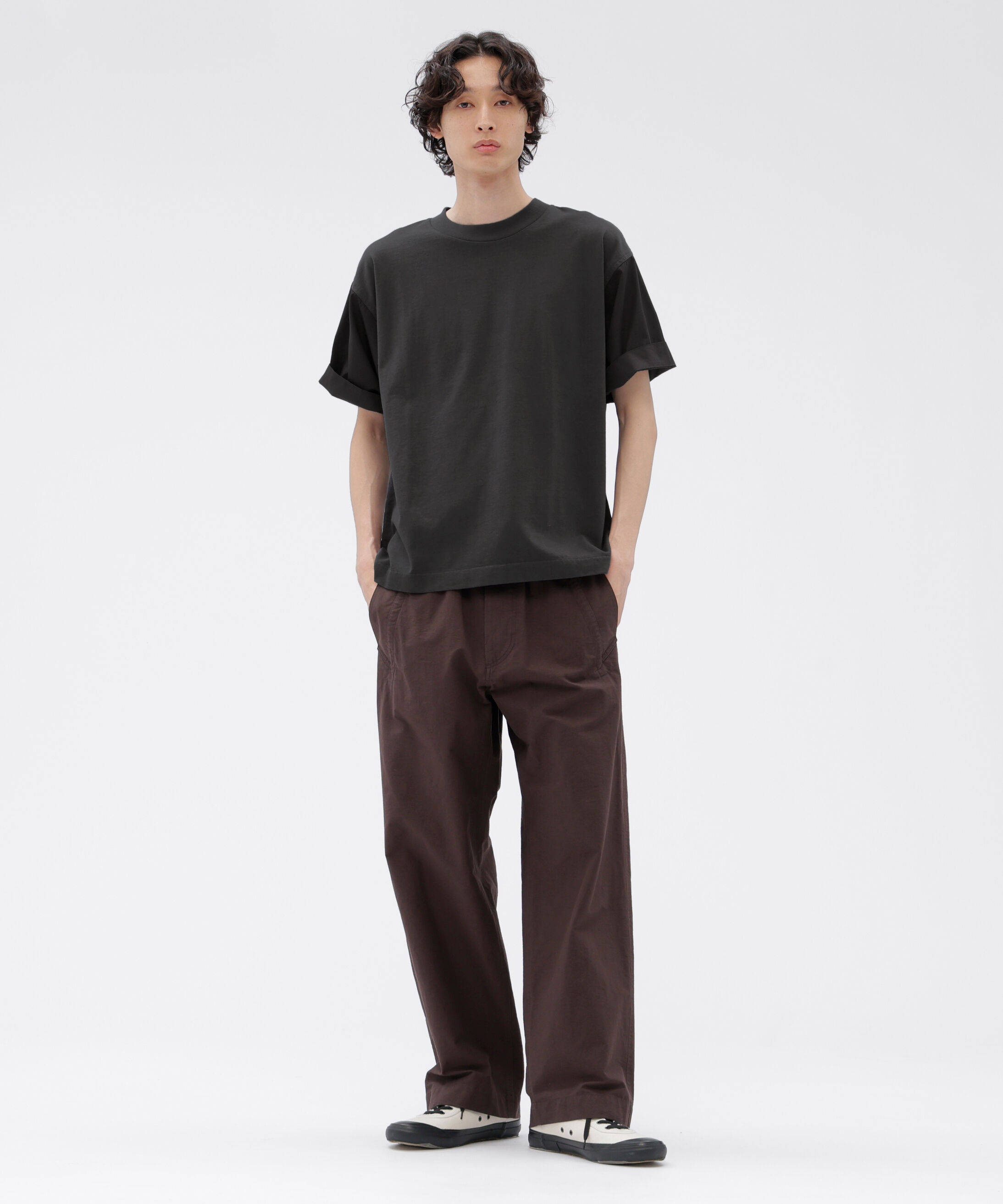 MHL.「GARMENT DYE COTTON JERSEY TOP」|Tシャツ・カットソー|