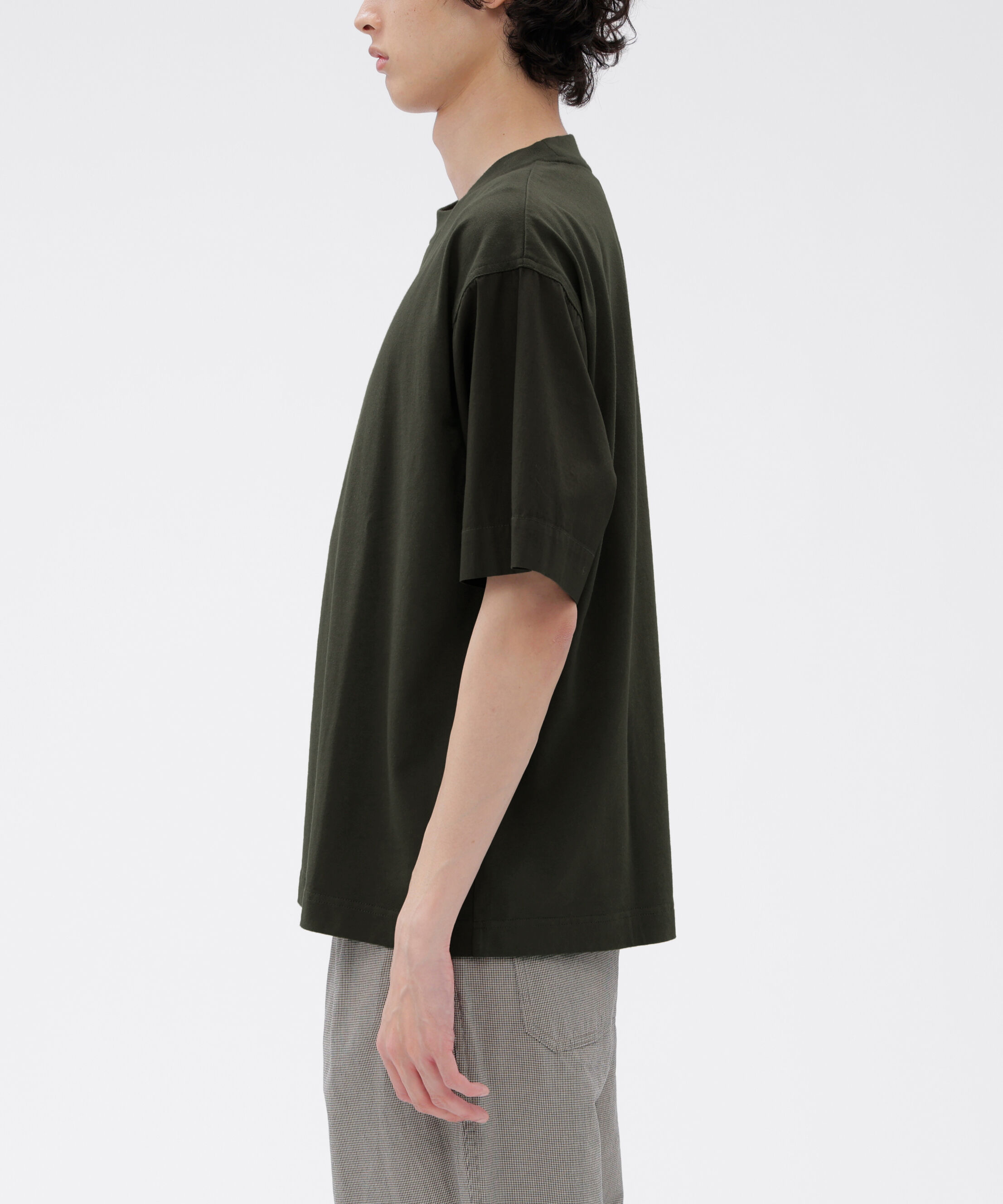 MHL.「GARMENT DYE COTTON JERSEY TOP」|Tシャツ・カットソー|