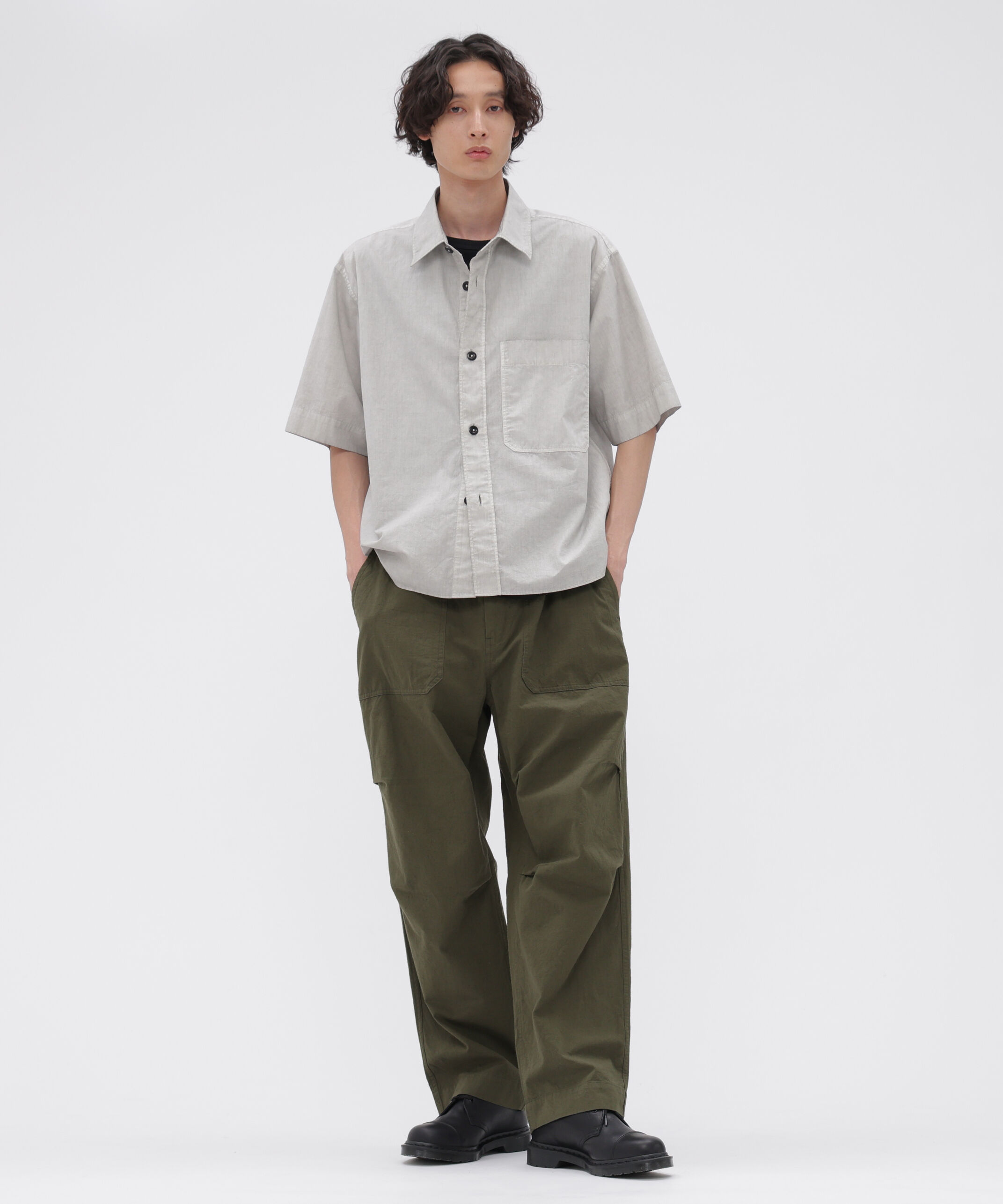 MHL.「COTTON LINEN TINY RIPSTOP TROUSERS」|その他|