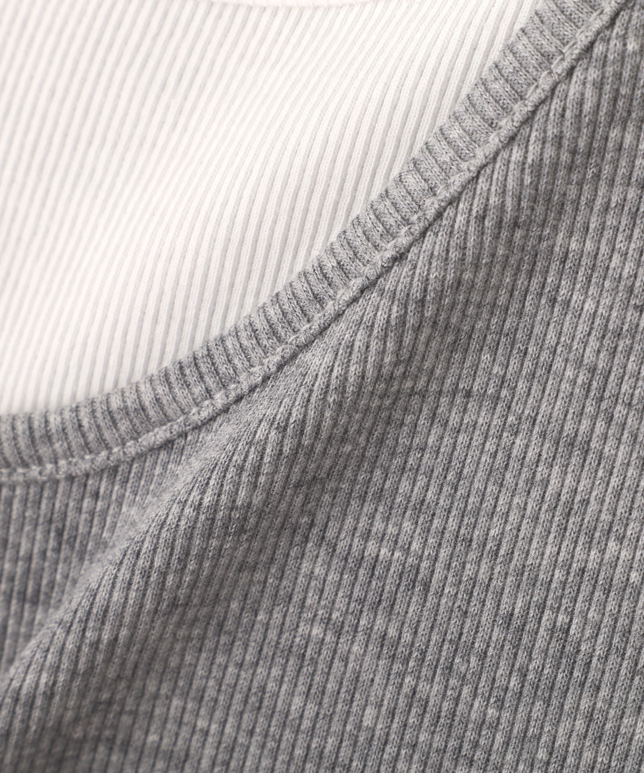 PROPORTION BODY DRESSING「見せかけヘンリーネックカットソー」|Tシャツ・カットソー|