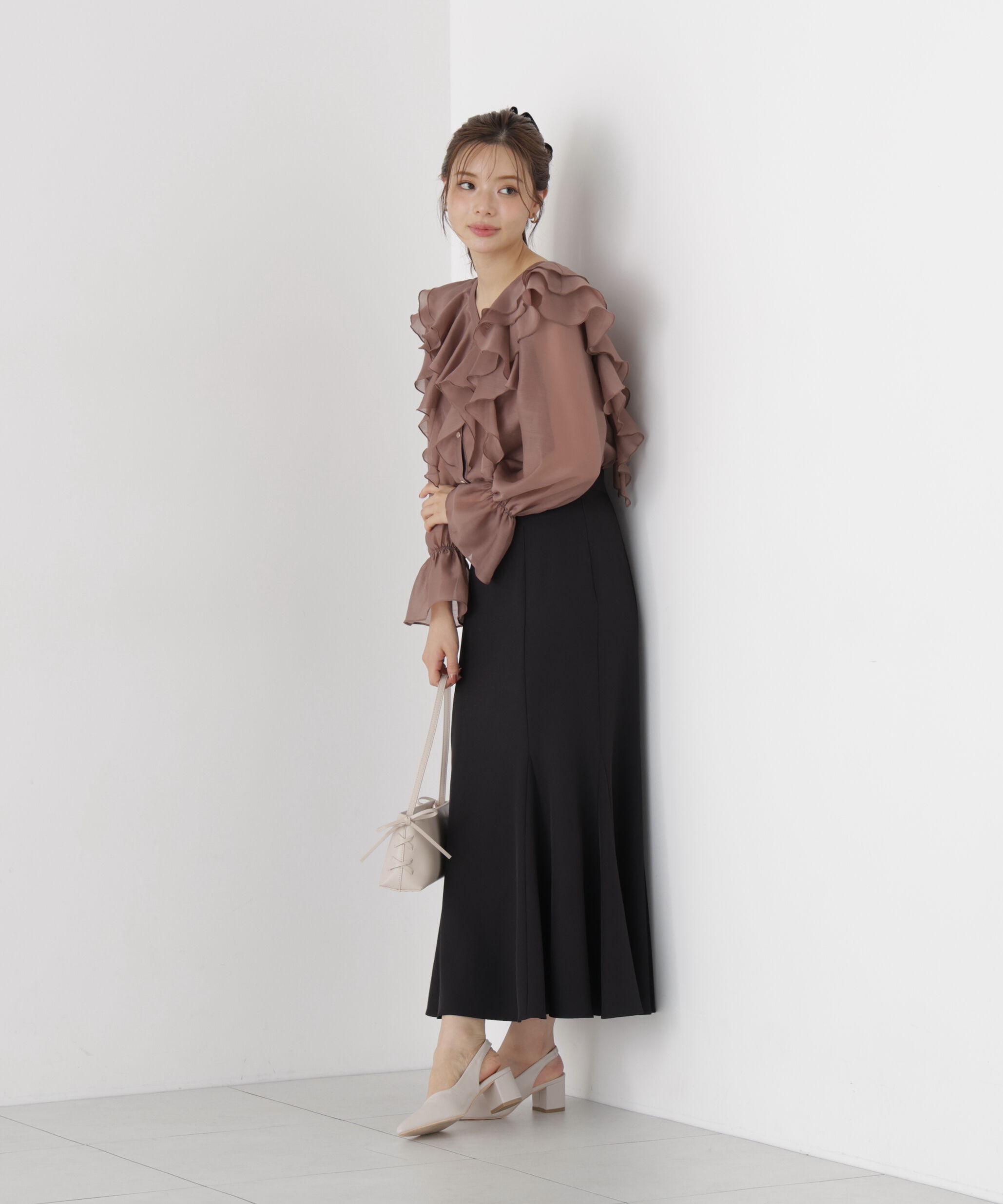 PROPORTION BODY DRESSING「Autumuマーメイドスカート」|スカート|