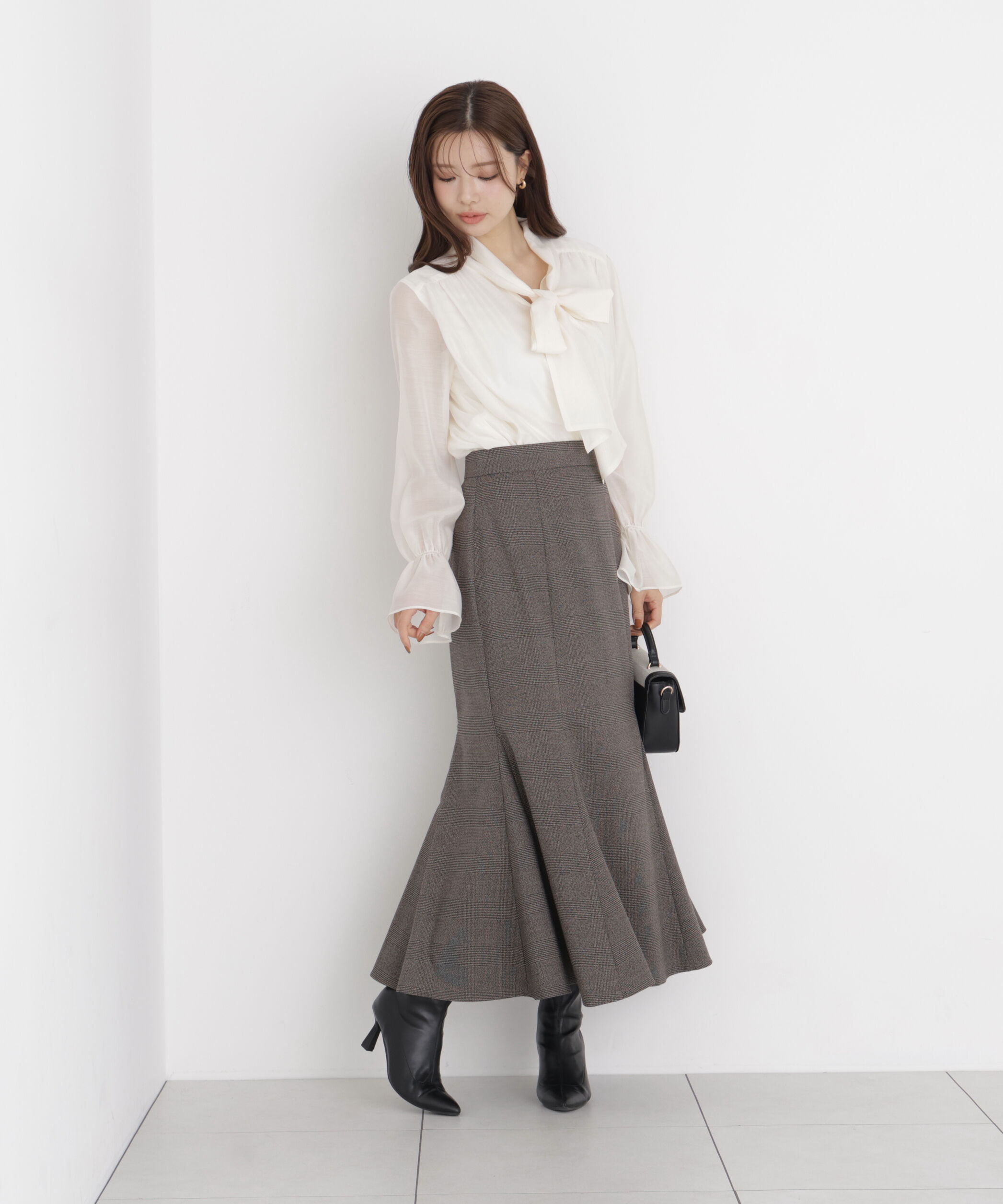 PROPORTION BODY DRESSING「Autumuマーメイドスカート」|スカート|