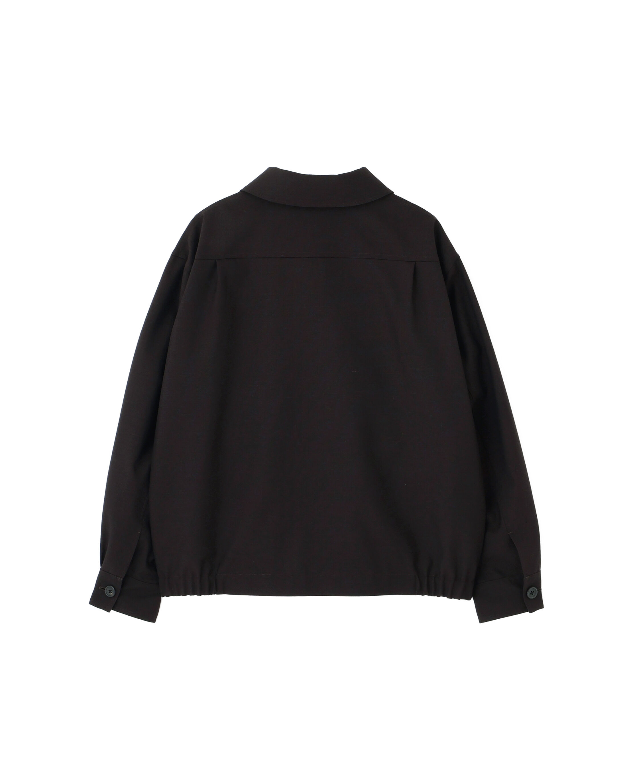MARGARET HOWELL「YARN DYE WOOL PLAINWEAVE BLOUSON」|ブルゾン・スタジャン|