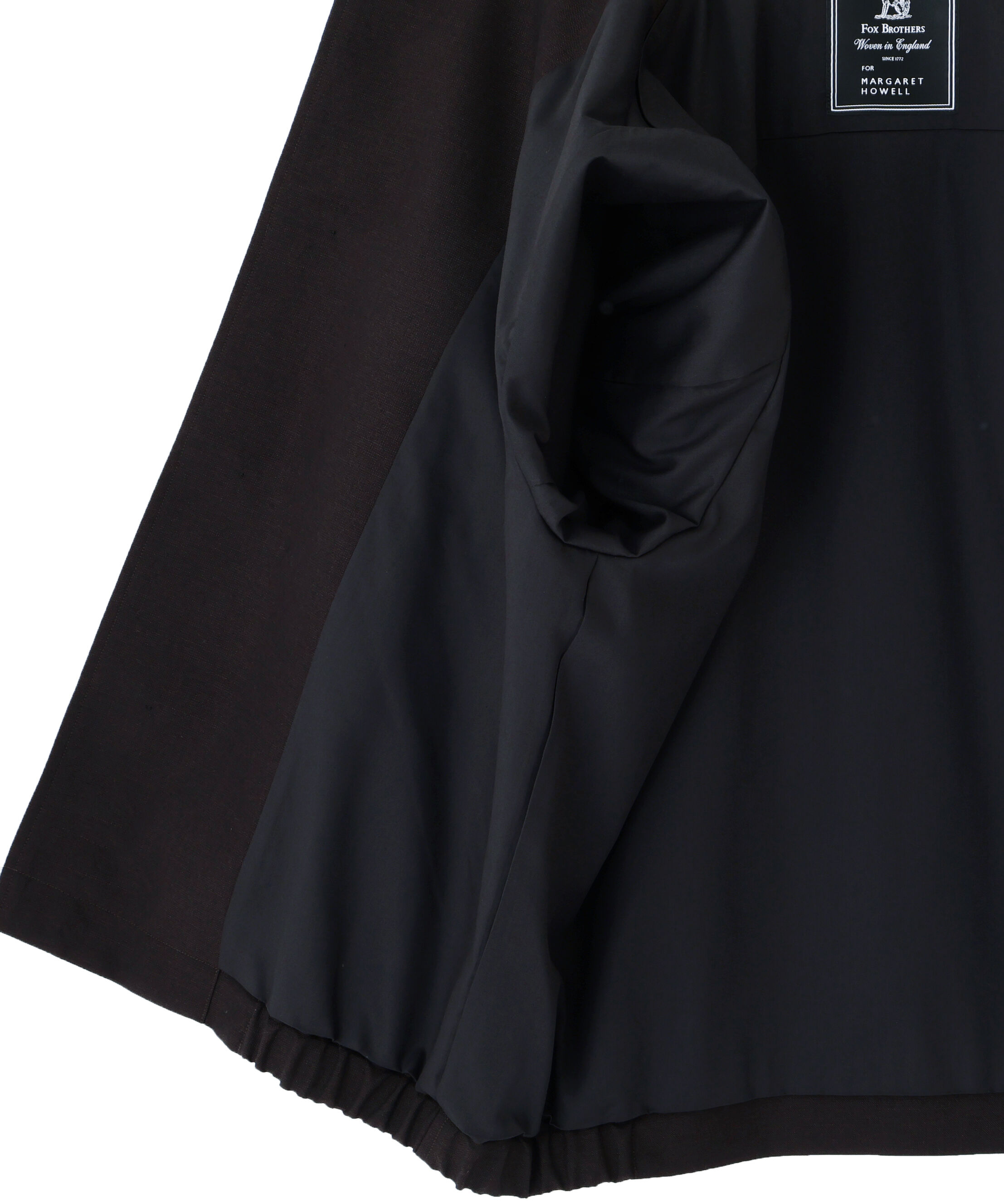 MARGARET HOWELL「YARN DYE WOOL PLAINWEAVE BLOUSON」|ブルゾン・スタジャン|