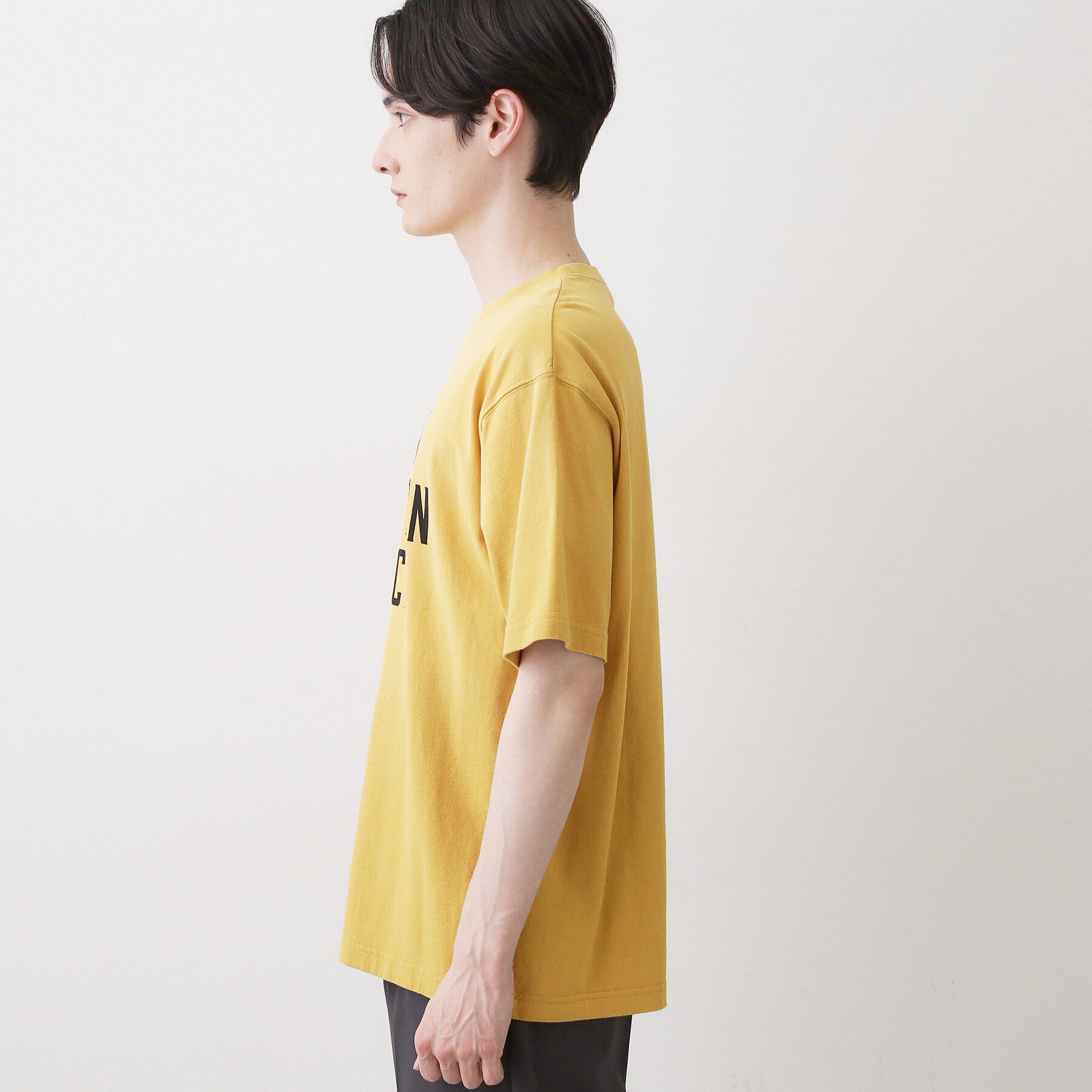 Dessin「【洗える】ヴィンテージ加工 ロゴTシャツ」|Tシャツ・カットソー|