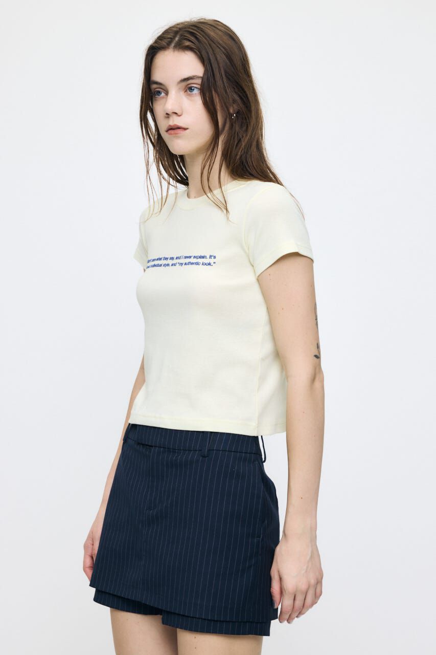 MOUSSY「TINY LETTERED Tシャツ」|Tシャツ・カットソー|